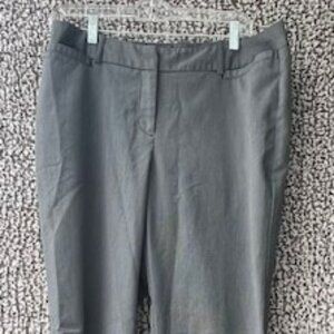 WORTHINGTON Black and White Patterned Dress Pants